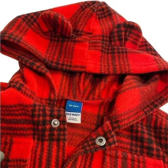 Old Navy Jacket with hoodie - Picture 2 of 6